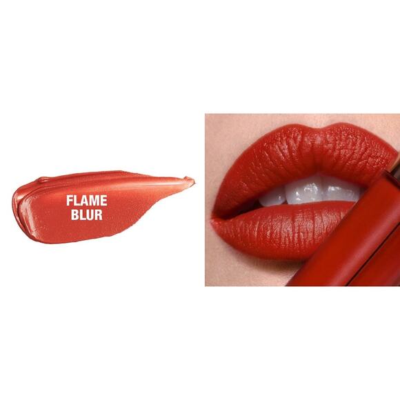 Charlotte Tilbury Airbrush Flawless Matte Lip Blur Liquid Lipstick "Flame Blur" - Picture 2 of 7